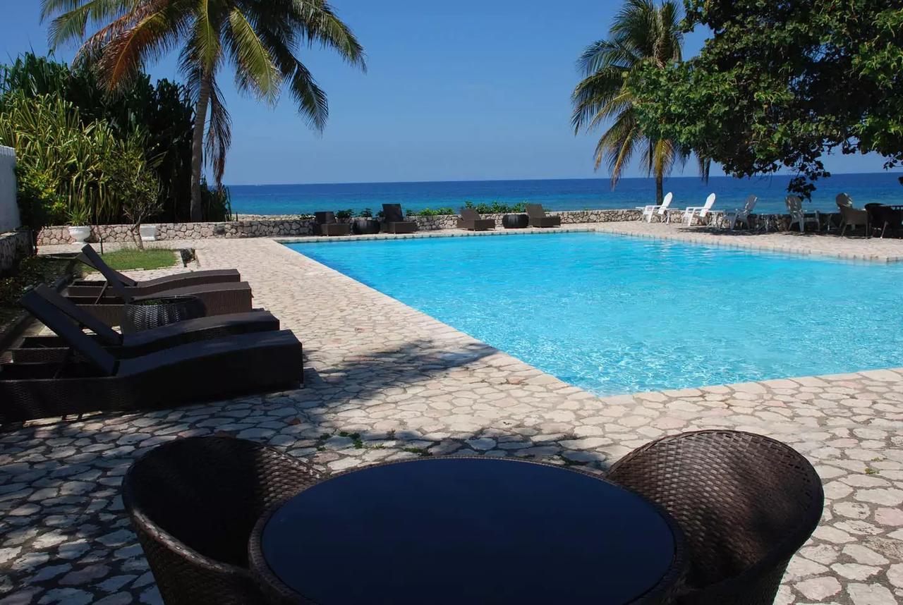 Luxury 2Br Home Facing Beach W/Pool Montego Bay #3 Bagian luar foto